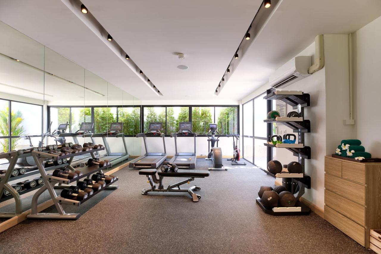 Outrigger Surin Beach Resort - Sha Extra Plus Kültér fotó The gym at the 100 Queen's Gate