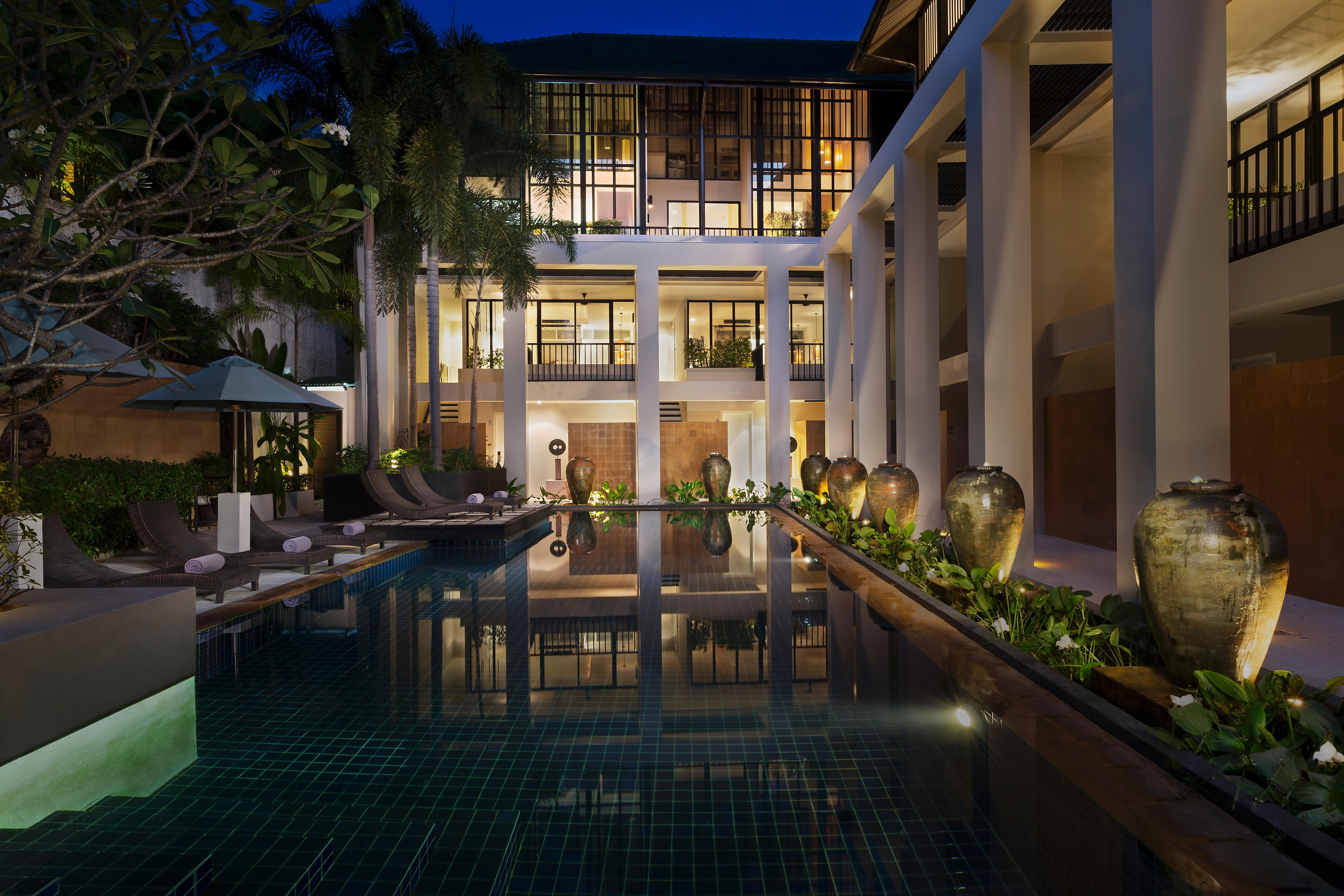 Outrigger Surin Beach Resort - Sha Extra Plus Kültér fotó The hotel's pool